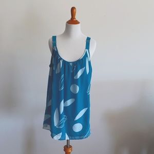 Lane Bryant Teal Tank top size 20